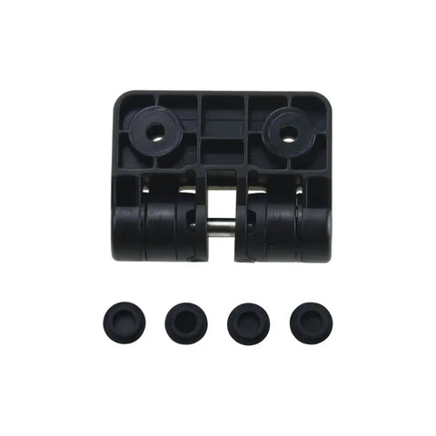 Resin positioning torque 90-degree hinge, white, 1 piece