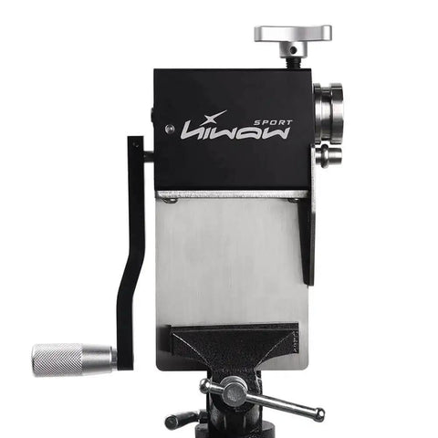 Side view of Vise Mounted Bead Roller For Tubing Five Eighths Inch And Up, Bead Forming Tool For Aluminum Copper Steel And Stainless.