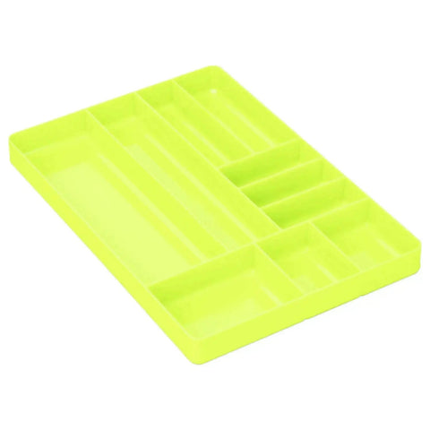 10 Compartment Drawer Organizer Tough As Nails Heavy Duty Stackable Tray For Garage Tool Organization Low Profile Toolbox