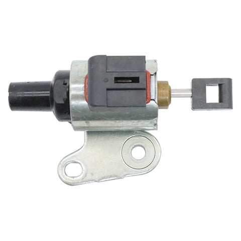 CVT stepper motor for Nissan, metal body with mounting bracket and black connector