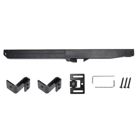 Soft Close Buffer Damper For Sliding Barn Doors, Quiet And Adjustable Rise And Fall, One Way Track Glide Accessory For Barn Door Hardware Kit