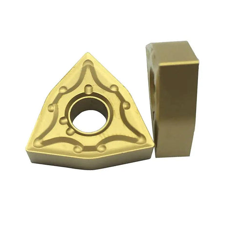 Solid Carbide Lathe Inserts WNMG431 WNMG432 For Finishing Steel Like A Pro With Bronze MA PVD Coating High Hardness Low Friction