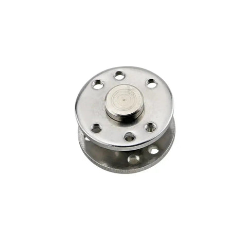 Top view of 360 Degree Hidden Rotation Adjustable Torque Gate Hinge One Piece Two Newton Meters Beefy Heavy Duty 304 Stainless Steel Buffed Finish Gate Hinge For Secure Doors And Gates.