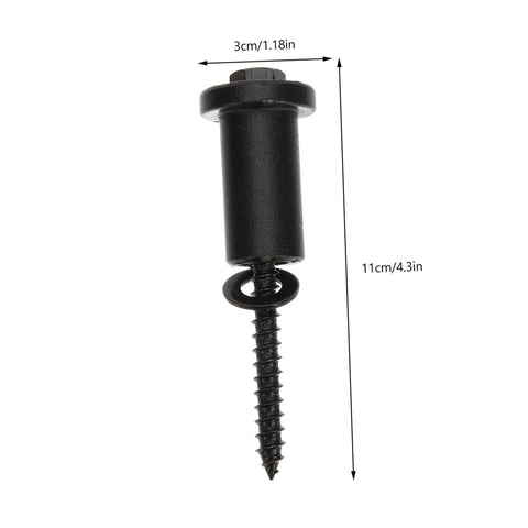 4 Pack Adjustable Barn Door Track Spacers and Wall Connectors for Sliding Door Hardware Repair Kits, single spacer view