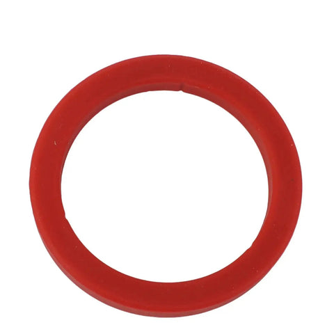 Red silicone gasket, part of Two Pack E61 Silicone Group Gasket For 8mm Portafilter Seal Replacement Fits Most Modern Espresso Machines