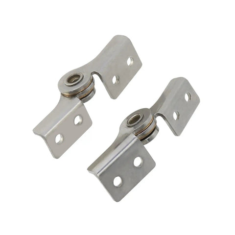 Torque Shaft Hinge Set With Adjustable Damping 2 Pack Small Metal Damper Hinges For Folding Tables Windows Doors Wardrobes Cabinets And Boxes