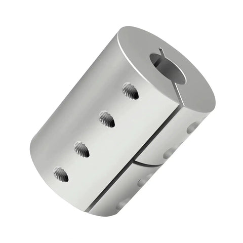 8mm To 8mm Rigid Shaft Coupling D32xL45 Aluminum Clamp On For CNC Machine 3D Printer Stepper Motor Servo Motor Encoder High Torque Low Backlash