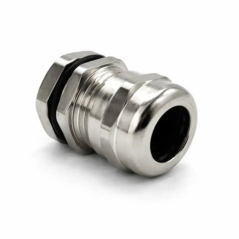 Half Inch NPT Brass Cable Gland Metal Cord Grip Strain Relief Two Pack Wire Protection