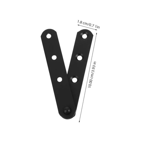 4 Pack Stainless Steel Concealed Hinges For Doors And Windows Hidden Cabinet Hinges With High Load Capacity Flush Mount