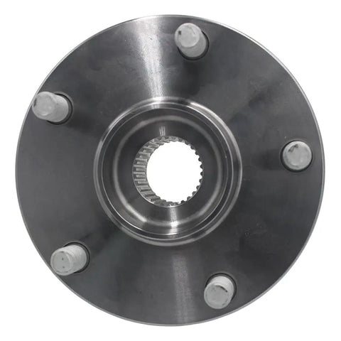 Front view of Front Wheel Hub And Bearing Assembly Fits Toyota Camry 2004 2017 Highlander 2005 2007 Avalon 5 Lug