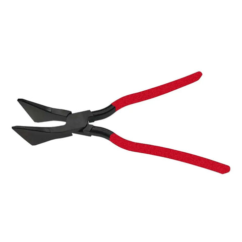 Sheet Metal Hand Seamer with 60mm Wide Jaws Three Head Options Straight 45 Degree and 90 Degree for Precise Bending Flattening Pliers Pro Grade