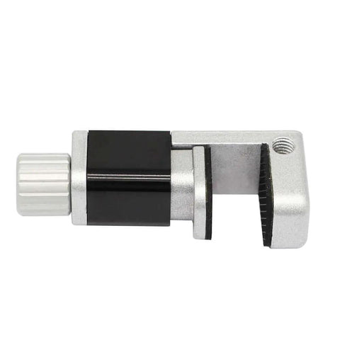 Side view of metal and rubber adjustable clamp from 4 Piece Adjustable Screen Fastening Clamp Set For Easy LCD Screen Replacement On iPhone iPad Samsung