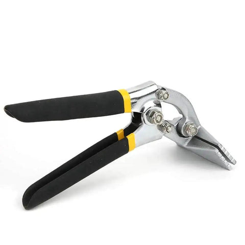 Metal Sheet Bending Seaming Pliers, 80mm Clamp, Bent Iron Pliers With Non Slip Ergonomic Handle For Seamers, Hand Seaming Tool