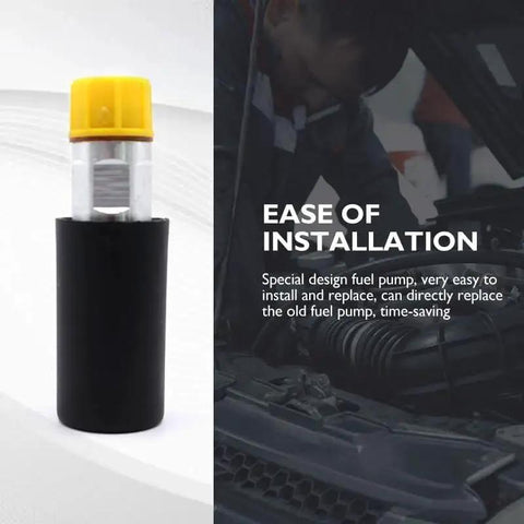 Heavy Duty Hand Primer Pump Kit For Diesel Engines With Universal Fit For International John Deere 4430 Isuzu Mercedes Benz Navistar Mack Toyota Volvo CAT Caterpillar Deutz Hino Replaces 480245, showing ease of installation.