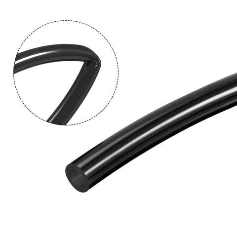 uxcell pneumatic air tubing, 8mm OD x 5mm ID, 2m PU polyurethane black hose