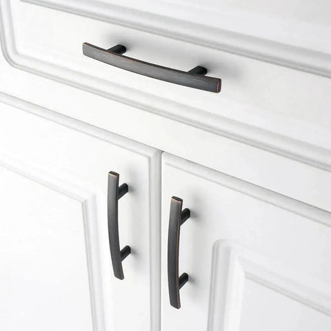 10 Pack 3 Inch Oil Rubbed Bronze Kitchen Cabinet Pulls With Smooth Rounded Edges Durable Solid Metal Hardware For Cabinets Drawers