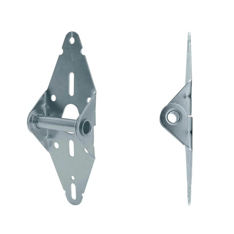 4 Pack Heavy Duty Garage Door Hinges 14 Gauge Steel With Galvanized Finish Rust Proof Durable Replacement For Residential Doors
