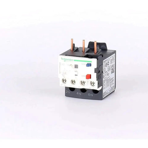 LRD10 TeSys D Class 10 Overload Relay for Single-Phase Systems, front view with screw clamp terminals and trip range 4-6A