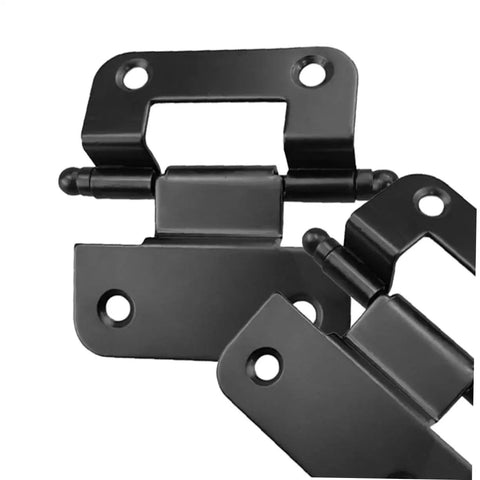10 Pack Cabinet Door Hinges Durable Replacement Hinges For Home Use With High Load Bearing Capacity Smooth Surface