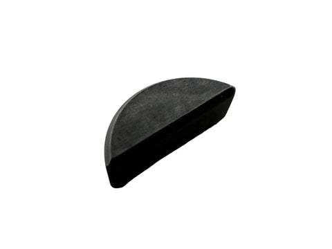 Close-up of Yamaha Woodruff Key 90280-05001-00 Kit Woodruff key for engine gear locking.