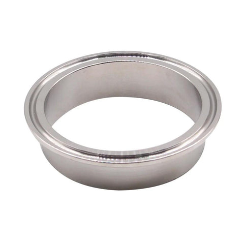 DERNORD stainless steel 304 sanitary long weld clamp ferrule for Tri Clamp, 3 in tube OD (76.5 mm)