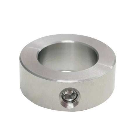 Four Pack 304 Stainless Steel Shaft Collars Set Screw Style With 1/4 Inch Bore 1/2 Inch Outer Diameter And 5/16 Inch Width For CNC Machines