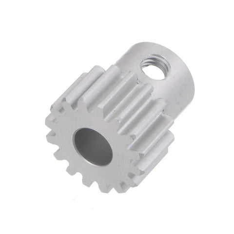 Silver Step Spur Gear 16T 6mm Bore Aluminum Alloy Motor Gear For RC Car And Gearbox Replacement Parts