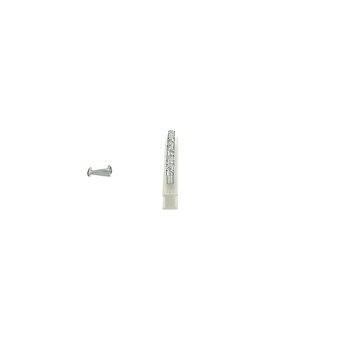 Single 24-Hole Load Center Grounding Kit TGK24CP side view showing bar and screws, fits 4-14 AWG copper, 10-12 AL wires, UL listed.