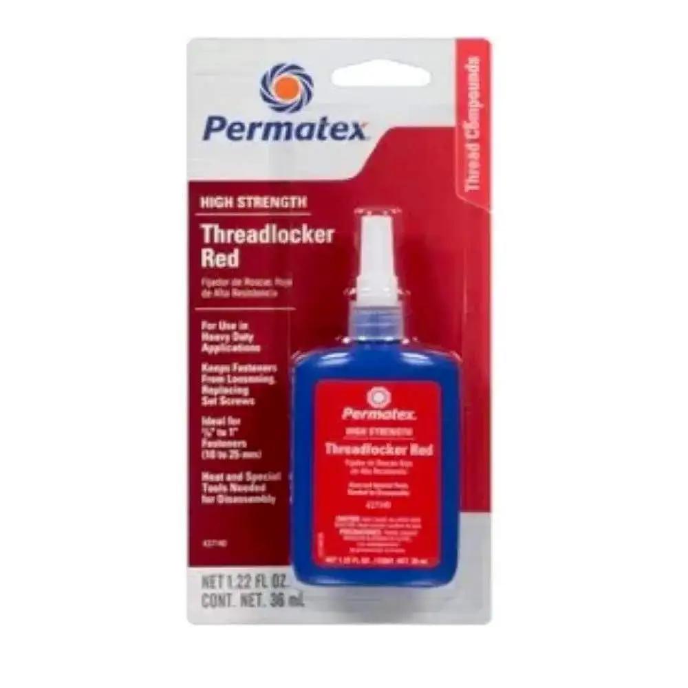 Rock Set Threadlocker Hi Strength Red Threadlocker Set Six Piece 36 Ml Each ...