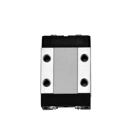 Front view of MGN9C carriage block for 300mm Linear Sliding Rail Guide With MGN9C Carriage Block For 3D Printers And CNC Machines Heavy Duty.