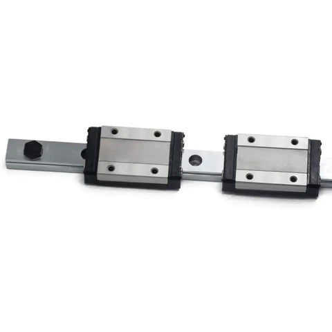 MGN12 400mm Linear Rail Guide With Two MGN12H Black Stainless Carriage Blocks For Smooth Movement In 3D Printers And CNC Projects