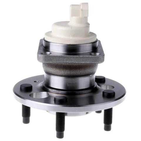 Rear Hub with Sealed Ball Bearing and Wheel Speed Sensor, 5-Lug, Pre-Greased Sealed Ball Bearing Direct Fit 2-Pack - side view