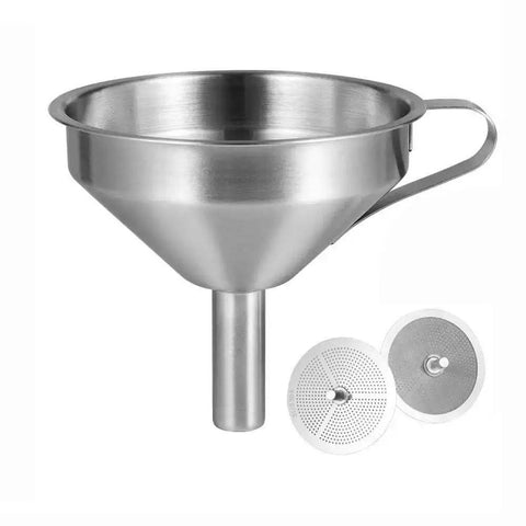 Stainless Steel Resin Funnel With Double Strainer For 3D Printing Dual Filter Cup For SLA DLP LCD UV Resin No Mess Pour And Clean