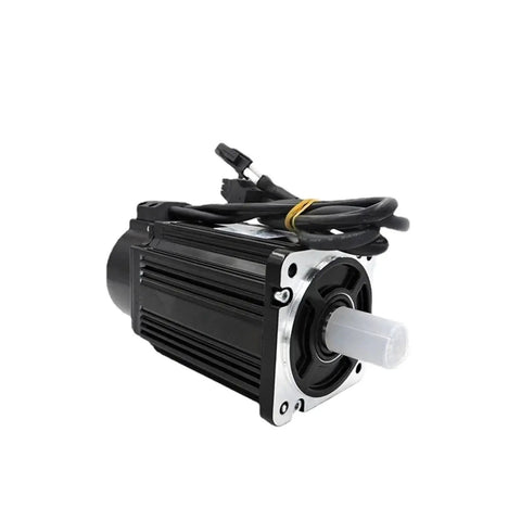 CHUNYE SGMSV servo motor, 1.5 kW, black ribbed housing with silver mounting flange and exposed shaft.