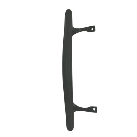 9-7/8 Inch Tall Black Pull Handle Replacement With Screws For Sliding Patio And Glass Doors Fits 6-5/8 Inch Hole Spacing