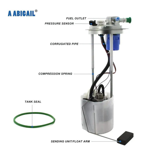 Premium Fuel Pump Assembly With Sending Unit And Fuel Pressure Sensor for 2014-2018 Chevy Silverado 1500 and GMC Sierra 1500