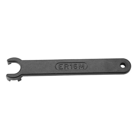 Wrench And Spanner Collet Chuck Clamping Nut For CNC Milling Lathe Engraving Machine Tools ER16M Compatible shown from side view