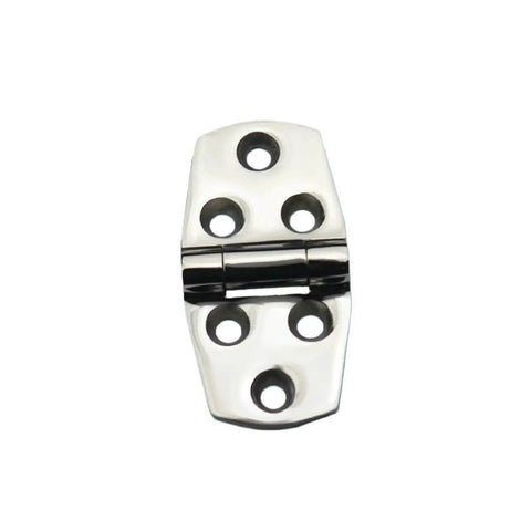 180 Degree Opening Stainless Steel Hinge, Solid Cast Construction, Heavy Duty Load Capacity for Left or Right Doors, Durable Hardware