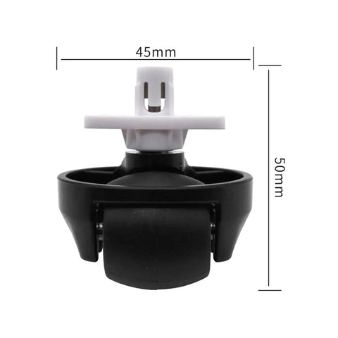Front Caster Wheel Replacement For Roborock Vacuum Cleaners That Fits S4 S6 S6 Pure S5 Max S6 MaxV E4 S7 S70 And S75 with dimensions