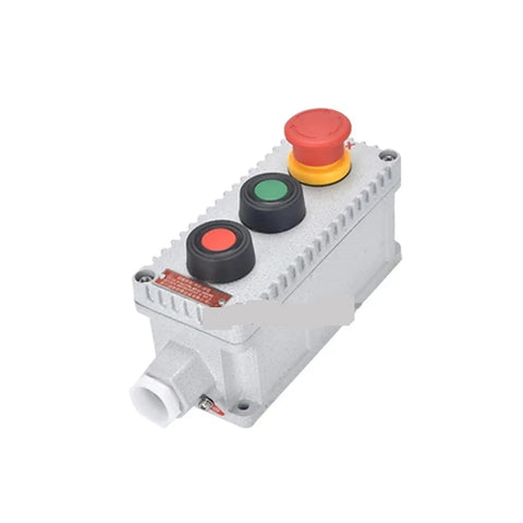 Explosion Proof Waterproof Start Stop Momentary 10A Push Button Switch Control Box With IP65 Aluminum Electrical Junction Box Four Button