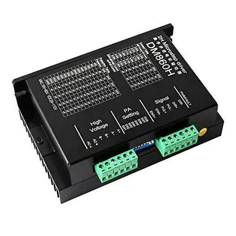 Digital Microstep Driver DM860H DSP CNC Controller for 2 phase stepper motors Nema 23 and Nema 34 with aluminum cover