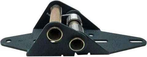 Weather Sealing Garage Door Hinge Set For 4 To 7 Panel Doors Heavy Duty 12 Gauge Steel Made In USA Residential Silver Springs Model