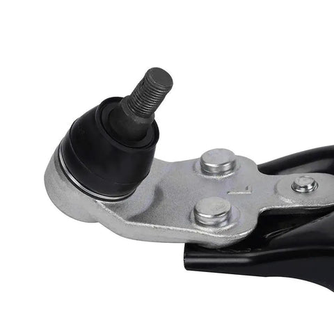 Close-up of Set Of Left And Right Front Lower Control Arm And Ball Joint Assembly For 2002 Through 2006 Toyota Camry 2004 Through 2012 Toyota Highlander