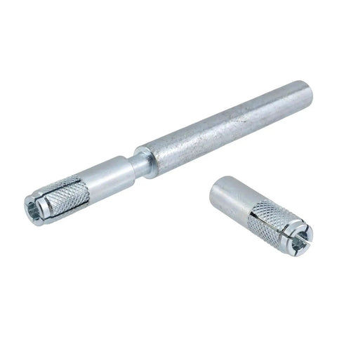 3/8 Inch 16 Internal Thread Drop In Anchors Zinc Plated Wedge Anchors For Concrete Brick Block With 50 Pcs And 2 Hand Setting Tools Included