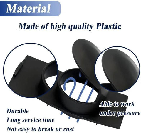 Durable Inlet Deflector Replacement Part For Vacuum Cleaners 7413197 1 Pack Fits 7413120 Hard Plastic Easy To Install. Made of high-quality plastic.