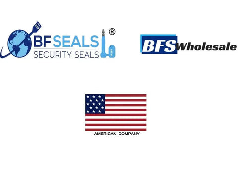 BFSEALS and BFS Wholesale logos with American flag, promoting Heavy Duty Plastic U Shim Set For Windows And Doors, 3 By 4 Inch Size, Adjustable Thickness From One Sixteenth To One Quarter Inch, Leveling Shims For Precise Installations, Stack Shim BFSEALS 100 Pack, Made In USA, Free Fast Shipping.
