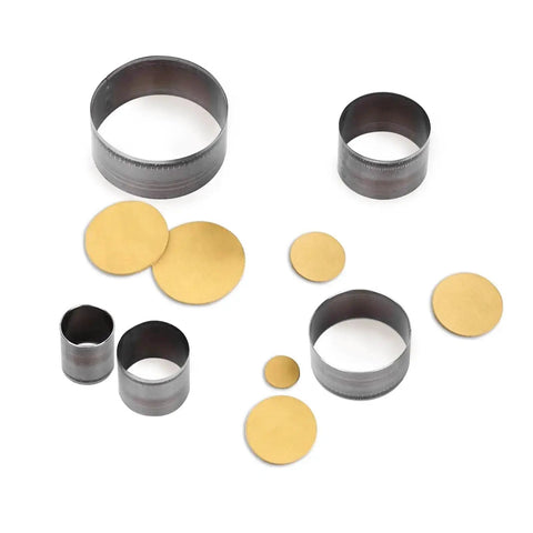 Round Leather Cutting Circle Cutter Tool Set With Pro Grade High Carbon Steel Blades For Precise Belt Hole Sizing And Leather Accessories