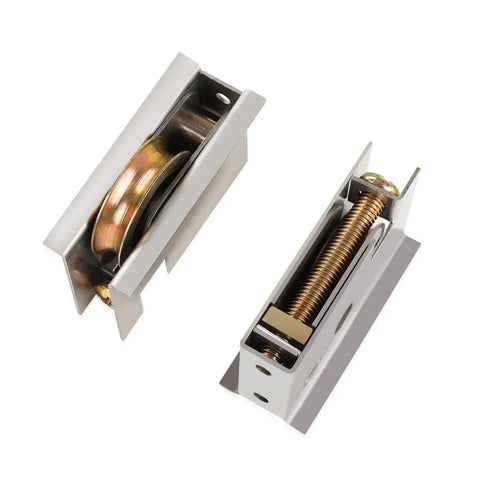 Sliding Patio Door Rollers For Pella Doors Compatibility, 0C5Y00P0 Series, 1-1/2 Inch Steel Ball Wheel Bearing, two rollers