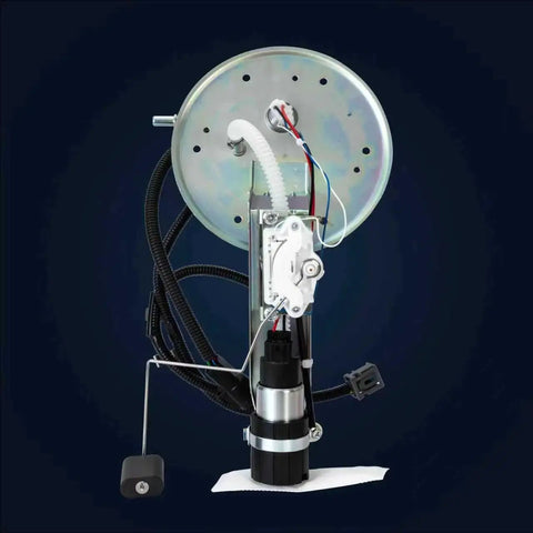 Electric Fuel Pump Module Assembly Direct Fit For 2003 2004 Ford Crown Victoria Lincoln Town Car Mercury Grand Marquis Marauder V8 4.6L Gas Engine Replace Parts E2336S EB336S SP2336H 4W1Z9H307AA 3W1Z9H307AB 5W1Z displayed vertically showing wires, housing, and sensors.