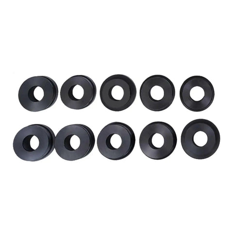 Set of 6 dies for Heavy Duty Sheet Metal Bead Roller With RM12 Manual Gear Drive, shown on a white background, used for auto projects.